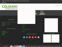 Tablet Screenshot of colquhouns.co.uk
