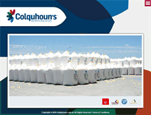 Tablet Screenshot of colquhouns.com.au